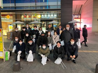 【2023年1月】JT主催・歌舞伎町清掃活動が開催されました