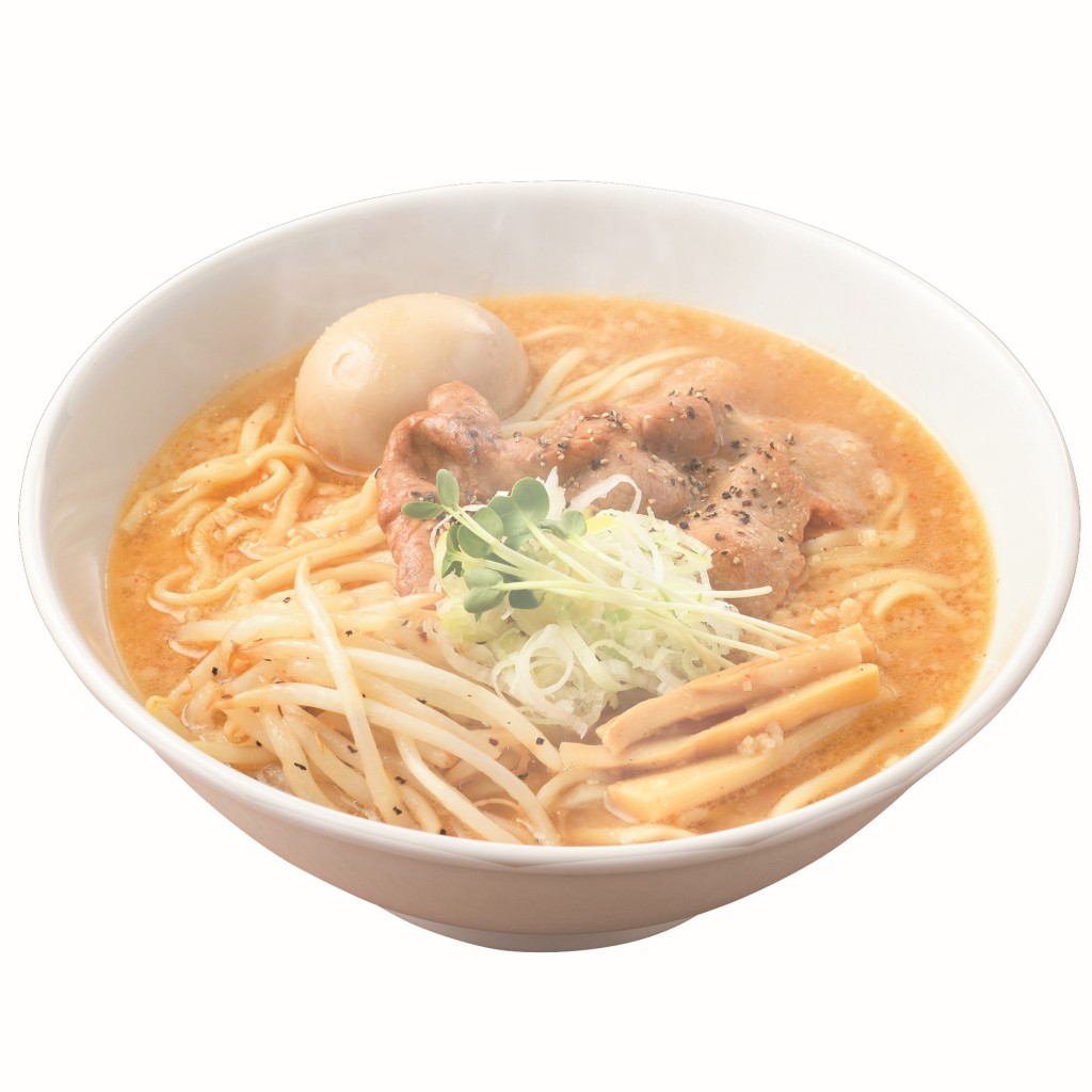 「北海道産豚と小麦のラーメン」（1人前）1,380円
〈各日200食販売予定〉 京王百貨店限定